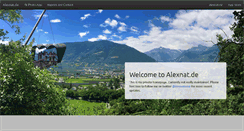 Desktop Screenshot of alexnat.de