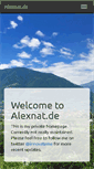 Mobile Screenshot of alexnat.de